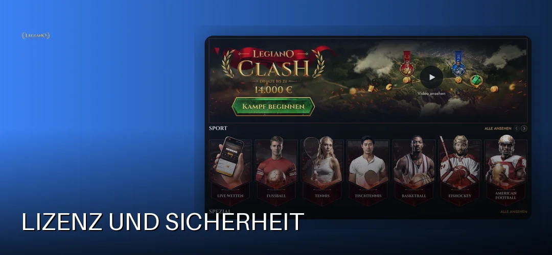 Lizenz und Sicherheit