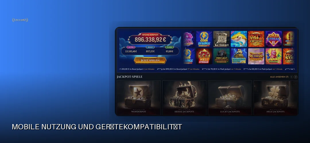 Mobile Nutzung und Gerätekompatibilität